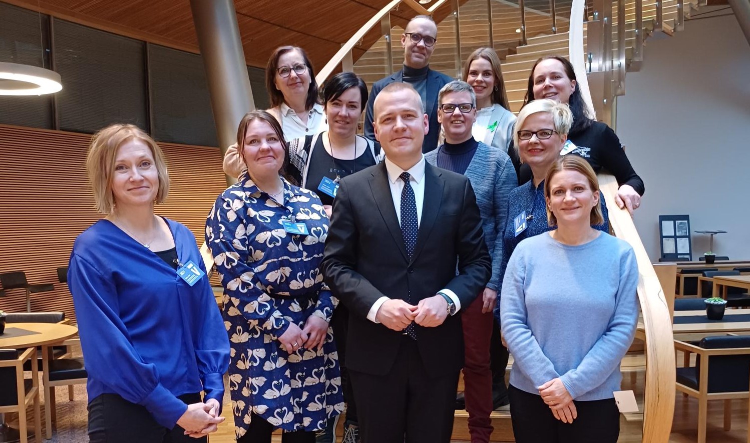 EAPN-Finin lapsiperheköyhyystyöryhmä tapasi kansanedustaja Eemeli Peltosen