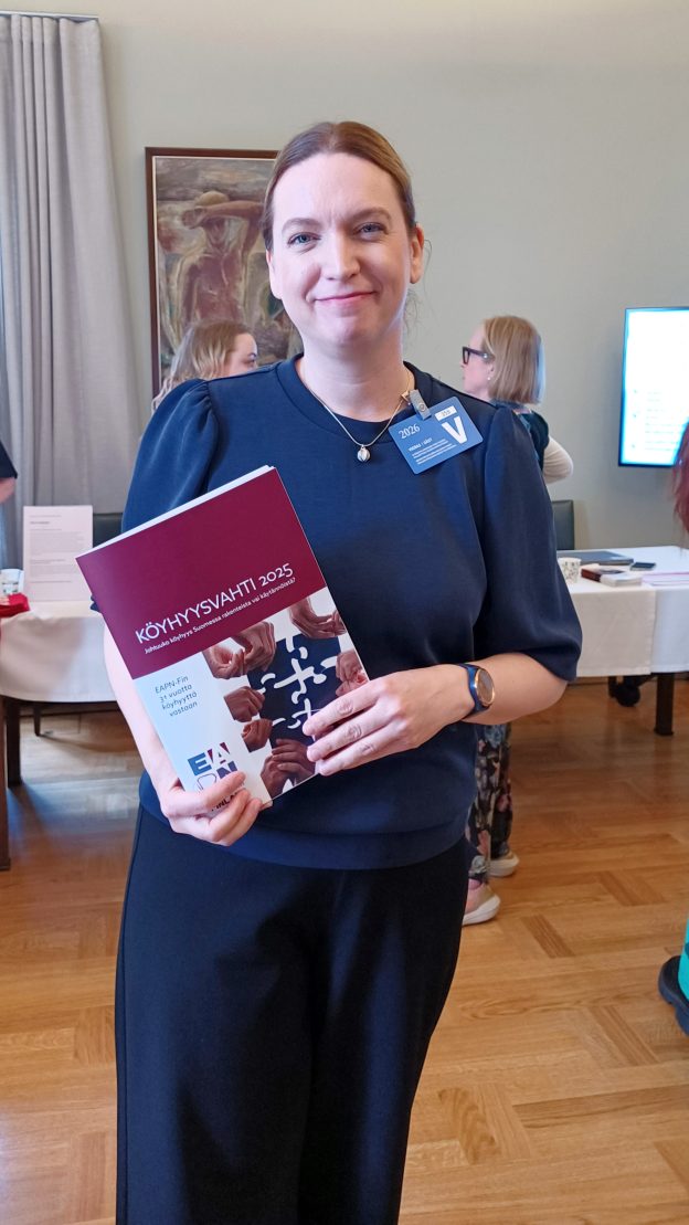EAPN-Finin edustajana hallituksen jäsen Susanna Kiuru