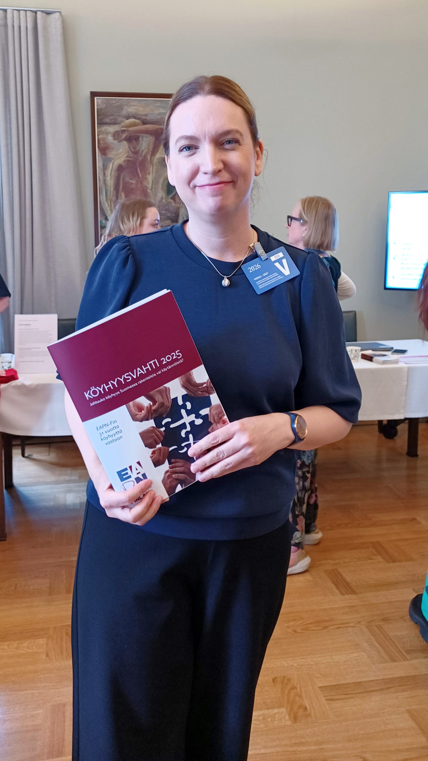 EAPN-Finin edustajana hallituksen jäsen Susanna Kiuru
